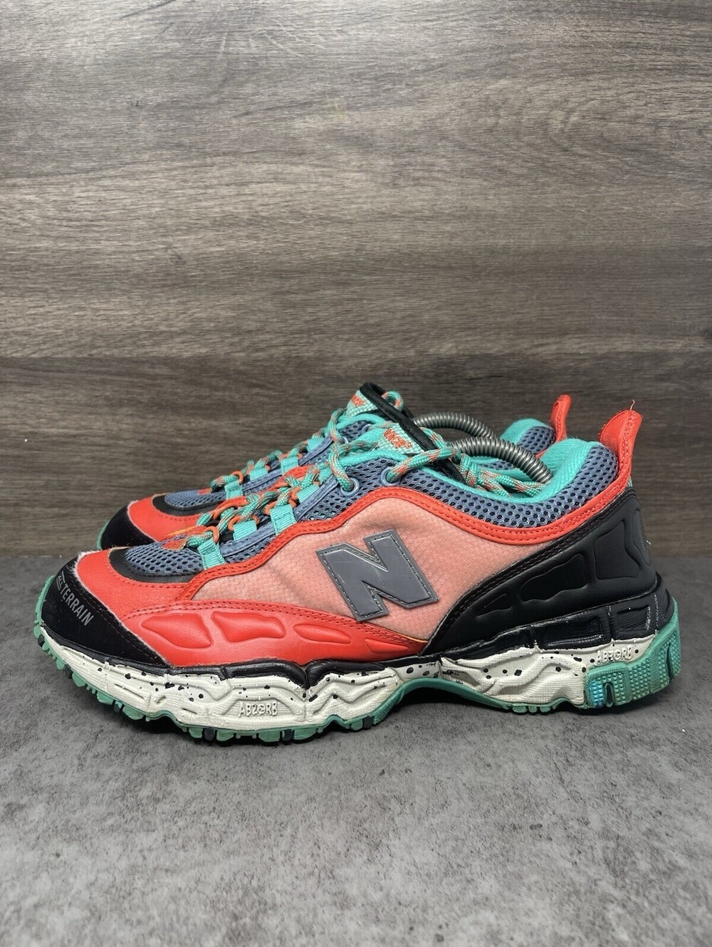 New Balance 801 Black Coral Size 9 Mens All Terrain Trail ABZORB Shoes ML801FR